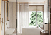 Дизайн-проект ванной комнаты от Оксаны Шейх